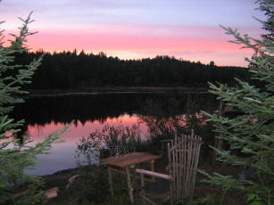 josh and josh getting a log up